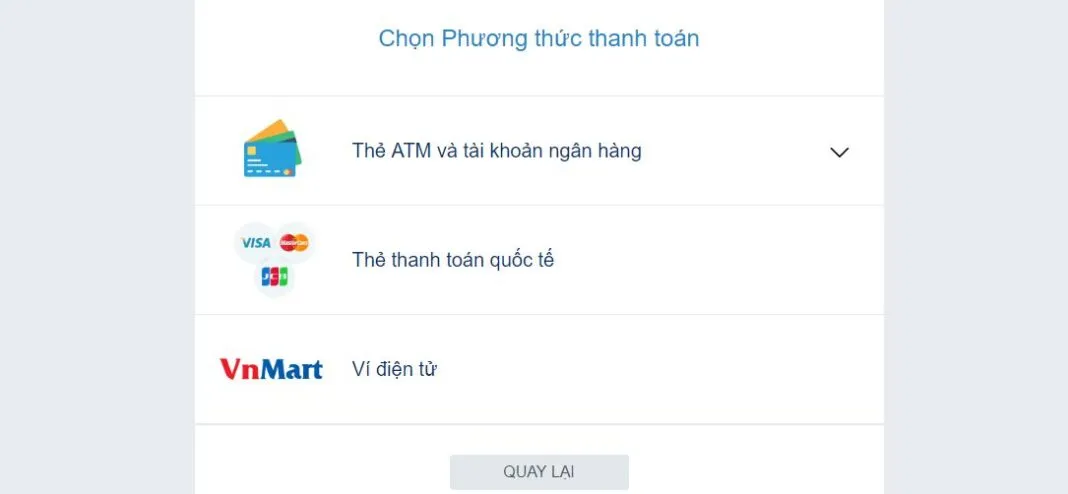 Dịch vụ tích hợp VNPAY