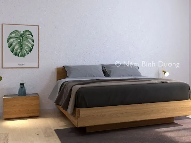 Lựa chọn kích thước giường ngủ gỗ phù hợp với không gian phòng ngủ nhỏ