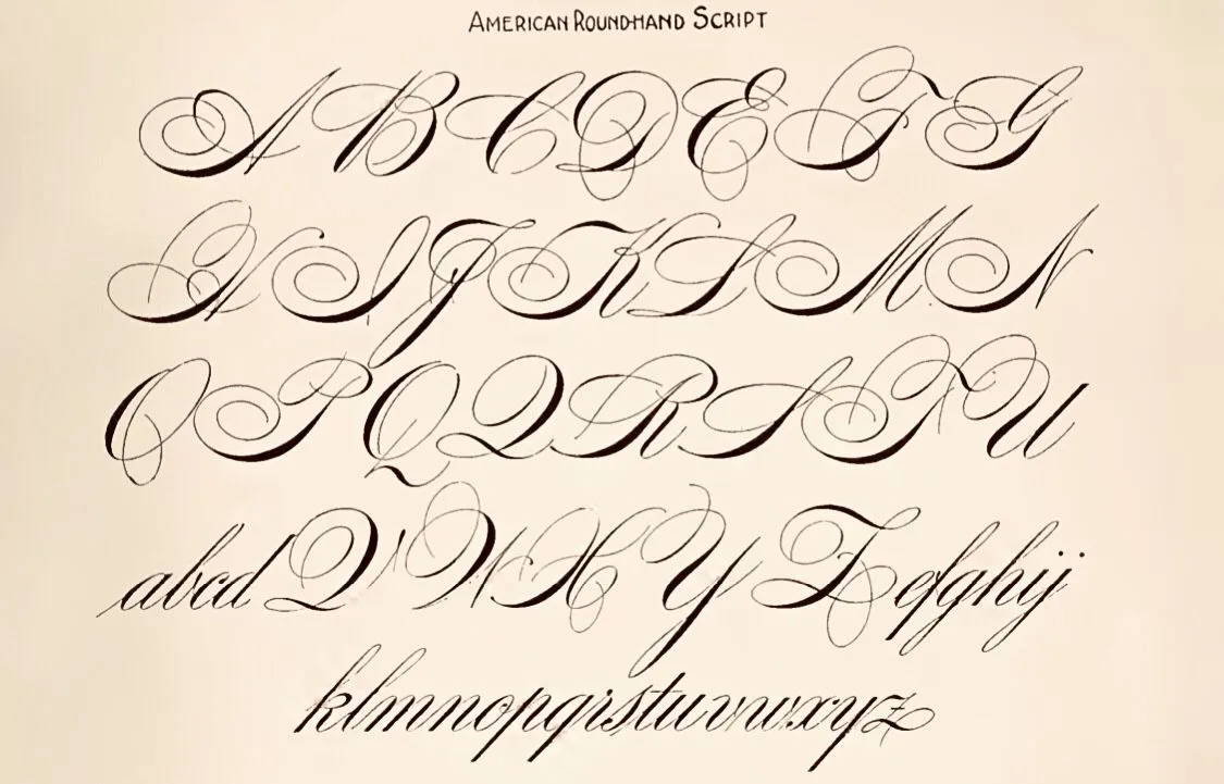 Mẫu chữ hoa sáng tạo 4