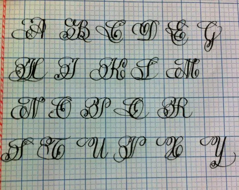 Mẫu chữ hoa sáng tạo 9