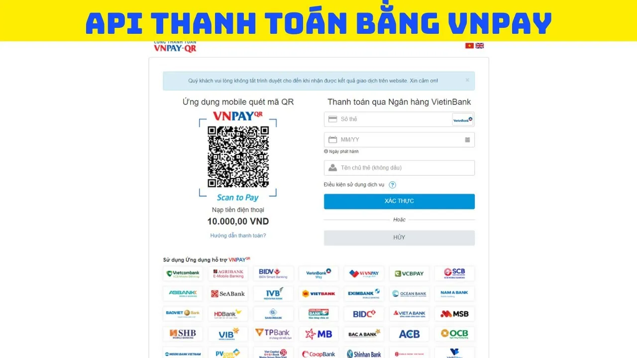 API VNPAY