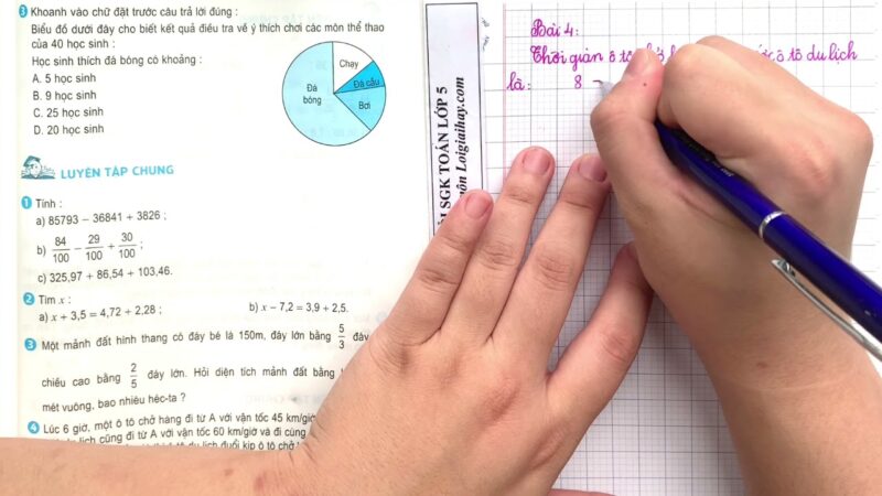 Giải Toán Lớp 5 Trang 175 Luyện Tập Chung