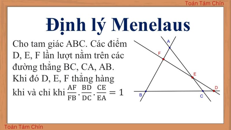 Định Lý Ceva: Khám Phá Sự Đồng Quy Của Ba Đường Thẳng Trong Tam Giác