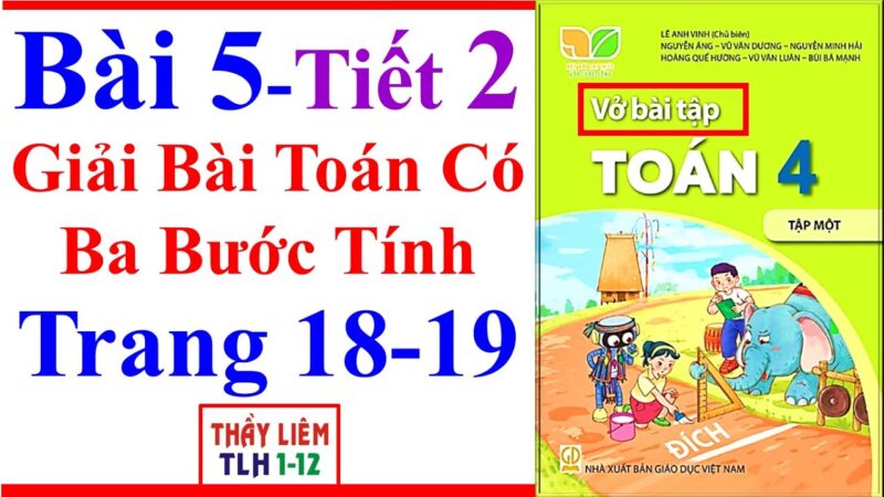 Giải Toán Lớp 4 Trong Vở Bài Tập