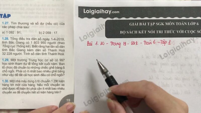 Giải Toán Lớp 6 Trang 19 Tập 1 Bộ Sách Kết Nối Tri Thức