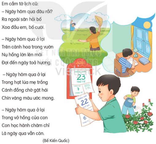 Giải bài tập Tiếng Việt lớp 2 trang 44 Tập 1 Cánh Diều