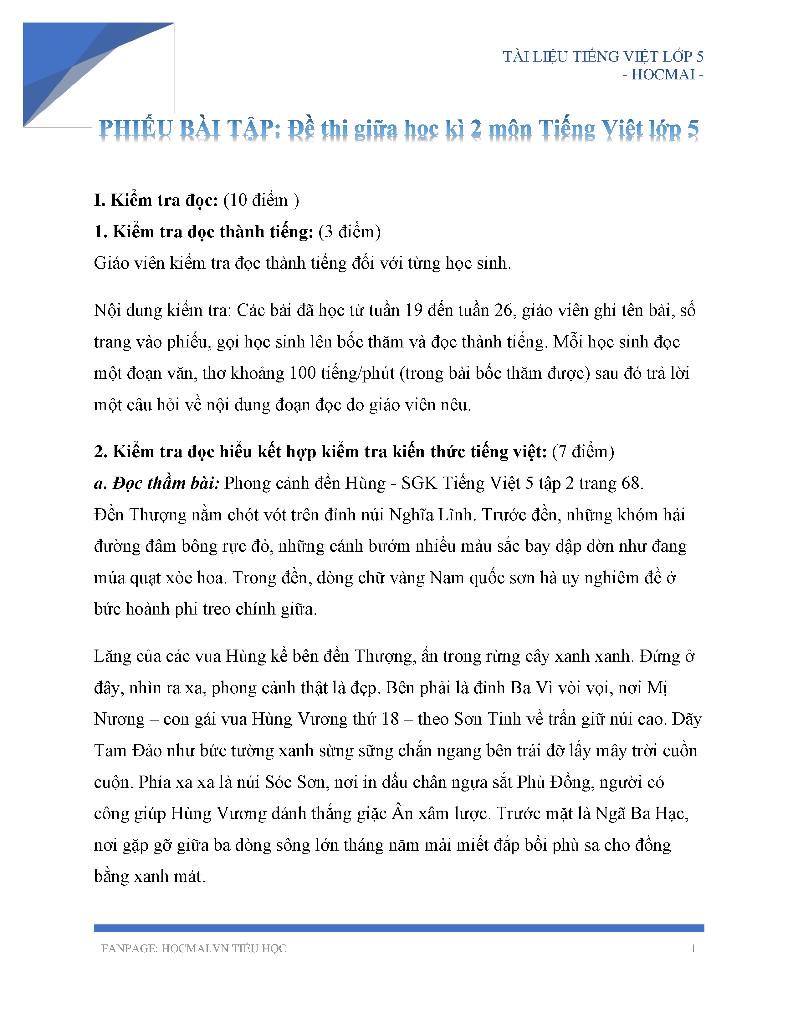 Đề Thi Giữa Học Kỳ 2 Tiếng Việt Lớp 5 Sách Mới: Tổng Hợp Đầy Đủ & Hướng Dẫn Chi Tiết