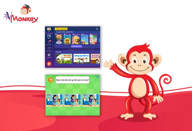 Hàng triệu phụ huynh đã tin dùng và phản hồi tốt về ứng dụng VMonkey. (Ảnh: Sưu tầm Internet)