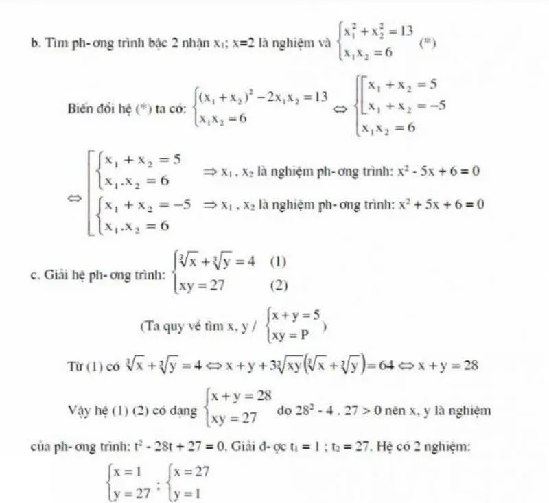 Tìm Số Biết Tổng Và Tích Của Chúng 2
