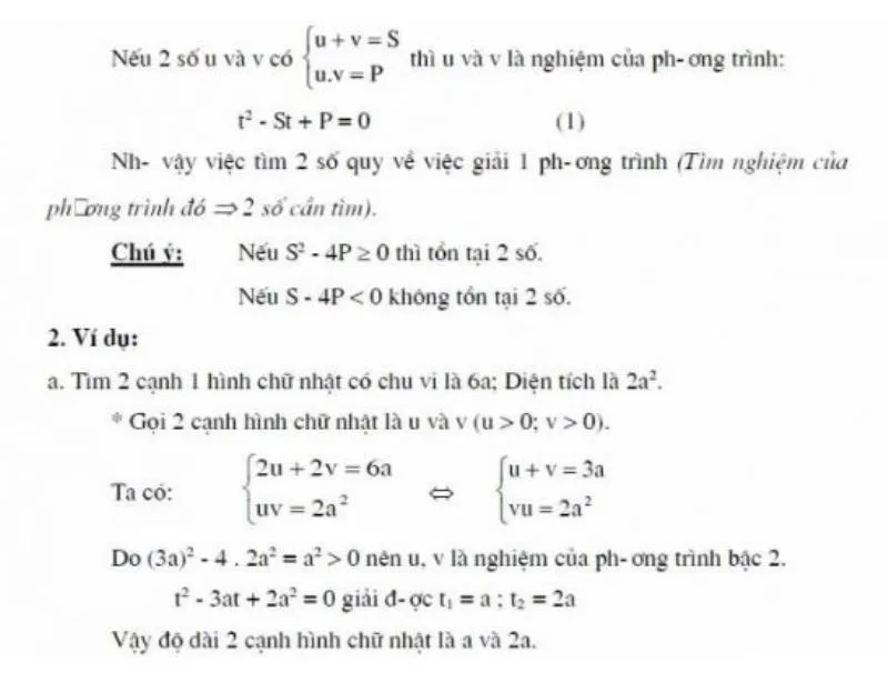 Tìm Số Biết Tổng Và Tích Của Chúng 1