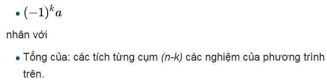 Phương trình đa thức bất kỳ 1