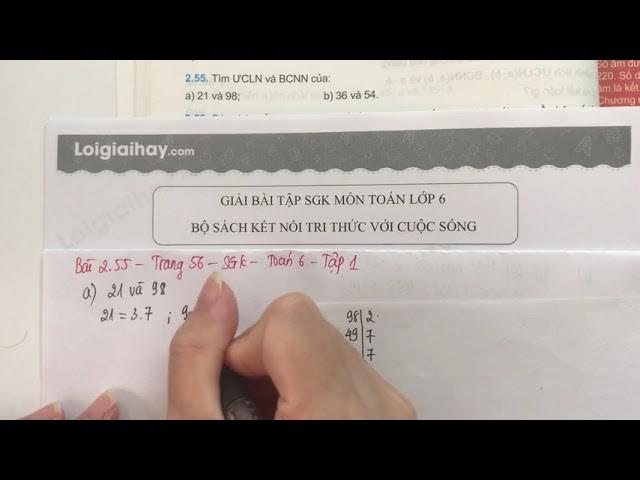 Giải Toán Lớp 6 Trang 56 Tập 1 Kết Nối Tri Thức