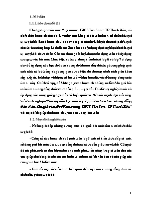 Hướng Dẫn Học Sinh Lớp 7 Giải Bài Toán Tìm x Trong Đẳng Thức Chứa Dấu Giá Trị Tuyệt Đối