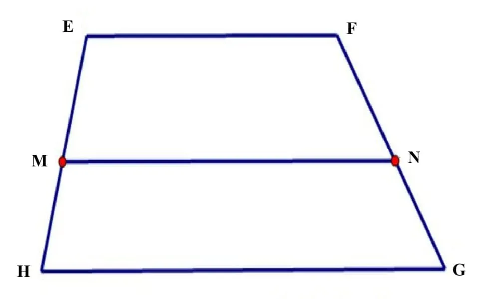 Định lý Talet trong hình thang