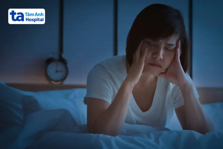 Tâm trạng không tốt có thể khiến giấc ngủ không sâu giấc