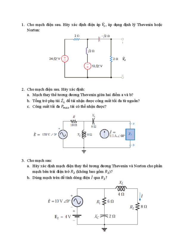 Định lý Thevenin và định lý Norton: Tối giản mạch điện hiệu quả