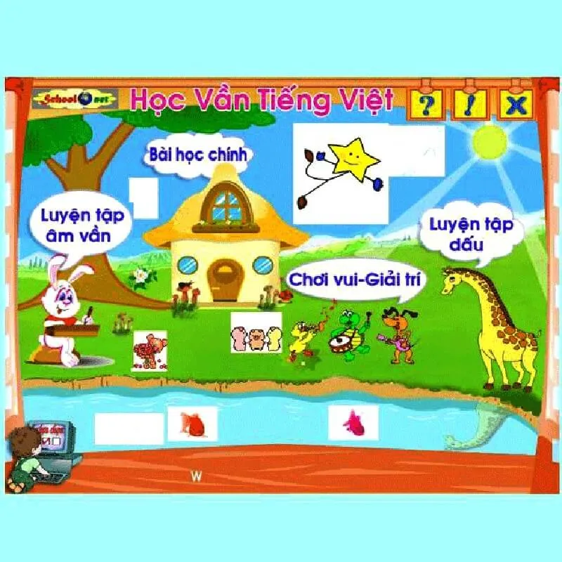 Chương trình học tiếng Việt mới ưu tiên thực hành nhiều hơn. (Ảnh: Shop Trẻ Thơ)