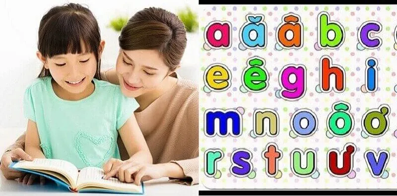 Bố mẹ hãy luôn đồng hành, kiên nhẫn cùng con học chữ. (Ảnh: Sưu tầm internet)
