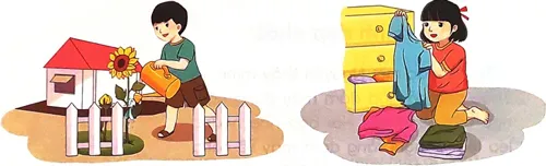 Hình ảnh một bạn nhỏ đang vui vẻ đi bộ trong công viên