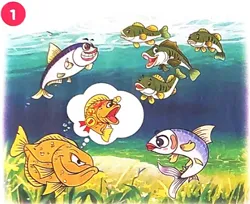 Minh họa các loài cá sống chung nhưng không hòa thuận