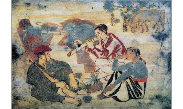 Một bức tranh của Tô Ngọc Vân