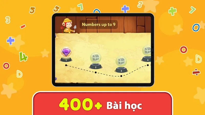 Học toán với đa phương pháp cùng Monkey Math. (Ảnh: Monkey)