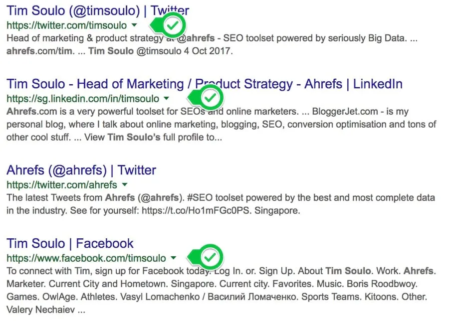 Cách tìm hồ sơ xã hội của một người