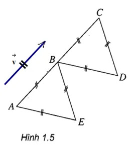Giải bài tập Toán 11 | Phép tịnh tiến ABE thành BCD