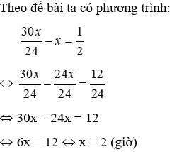 20 Bài tập Giải bài toán bằng cách lập phương trình lớp 8 (có đáp án)