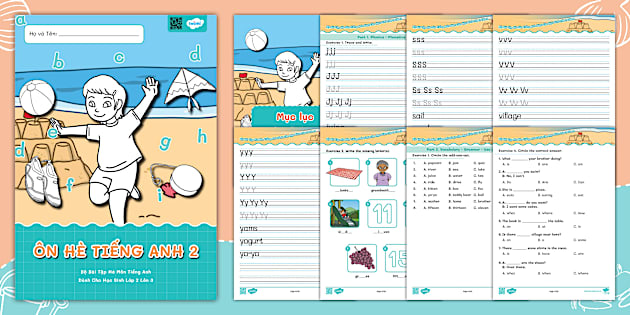 Ôn Hè Lớp 1 Lên Lớp 2 Môn Tiếng Việt: Chuẩn Bị Vững Chắc Cho Năm Học Mới