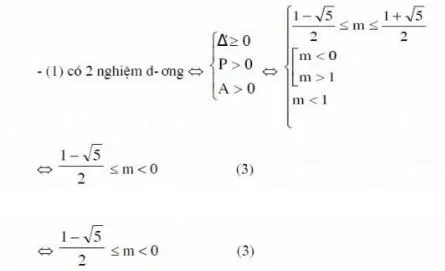 Xét Dấu Các Nghiệm 5