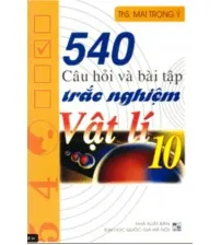 Sách bài tập trắc nghiệm Vật lý 10