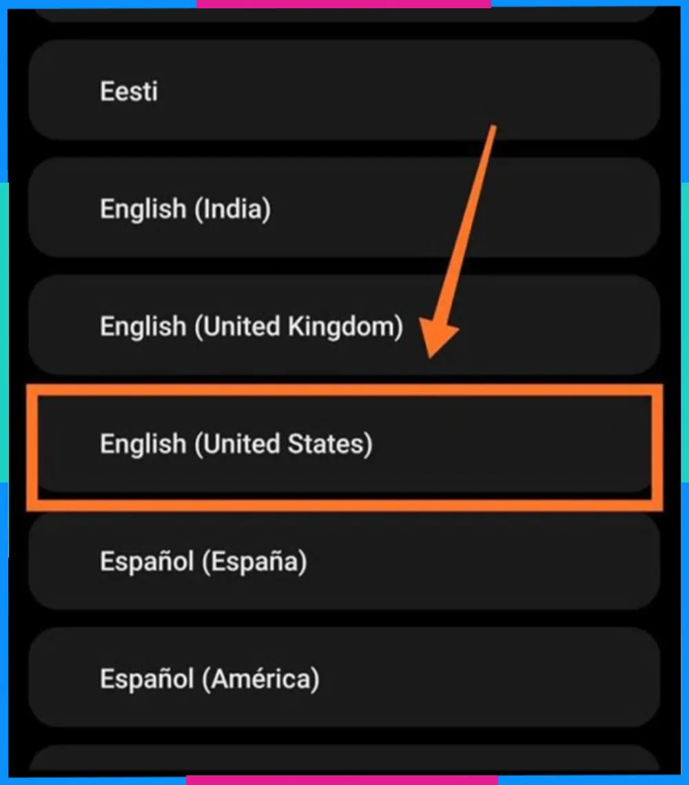 Xác nhận ngôn ngữ muốn sử dụng để Android cập nhật giao diện mới