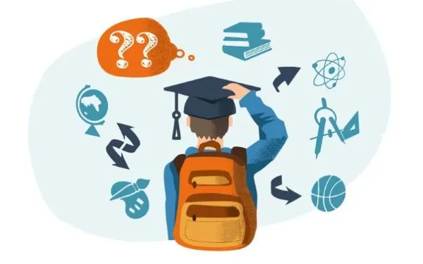 Sinh viên thảo luận về các cơ hội nghề nghiệp trong tương lai tại khuôn viên đại học