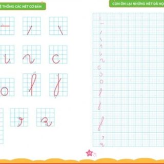 Cách dạy con học chữ chuẩn bị vào lớp 1