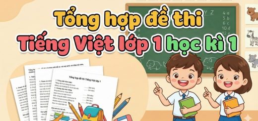Đề Thi Học Kì 1 Lớp 1 Môn Tiếng Việt