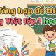 Đề Thi Học Kì 1 Lớp 1 Môn Tiếng Việt