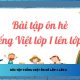 Bài tập Tiếng Việt ôn hè lớp 1 lên 2