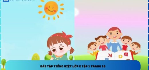 Bài tập tiếng việt lớp 2 tập 1 trang 16