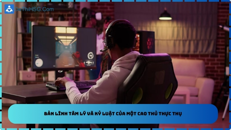 Bản lĩnh tâm lý và kỷ luật của một cao thủ thực thụ