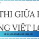 Đề thi giữa kì 2 lớp 1 môn Tiếng Việt