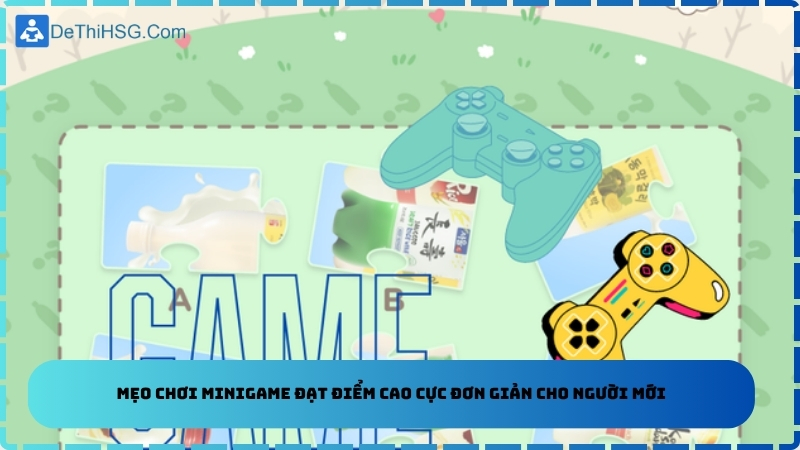 Mẹo chơi minigame đạt điểm cao cực đơn giản cho người mới
