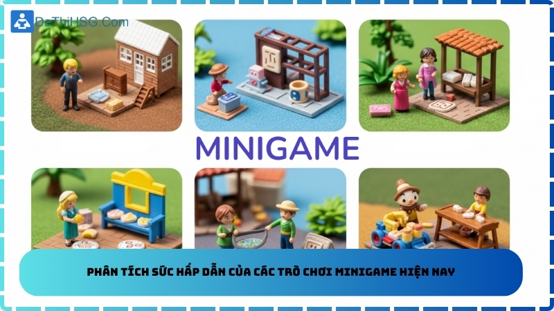 Phân tích sức hấp dẫn của các trò chơi minigame hiện nay
