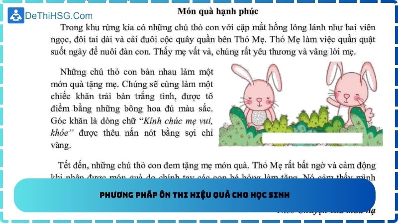 Phương pháp ôn thi hiệu quả cho học sinh