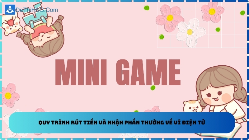 Quy trình rút tiền và nhận phần thưởng về ví điện tử