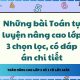 Toán nâng cao lớp 3 kì 1 có lời giải