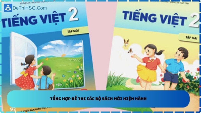 Tổng hợp đề thi các bộ sách mới hiện hành