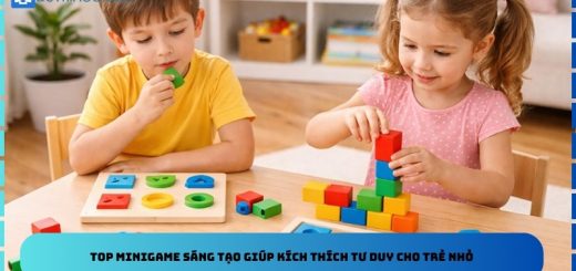 Top minigame sáng tạo giúp kích thích tư duy cho trẻ nhỏ